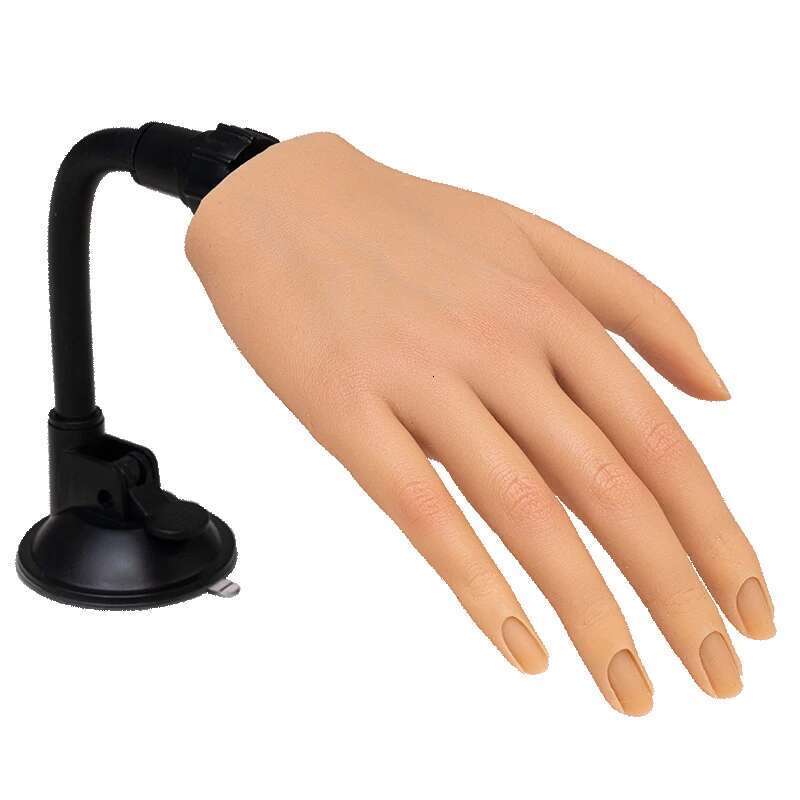 Training Fake For Acrylic Nails Silicone Hands to Practice Nail Hand Model