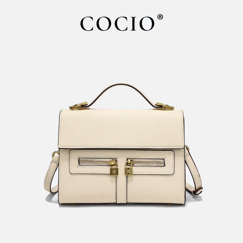 COCIO Evening Bag Leather Tote Bag Women's Designer Handbag Fashion Bag for Ladies 2025 Top Quality Luxury Designer Shoulder Bag
