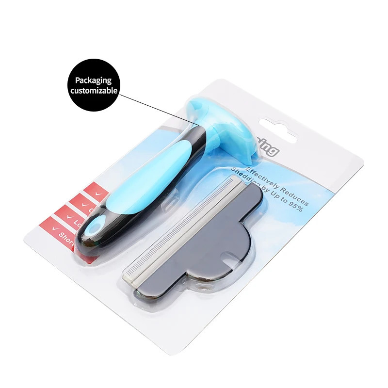 Stainless Steel Pet Dematting Comb for Dogs Cats Deshedding Undercoat Rake Brush with Dense Teeth Professional Grooming To 251110