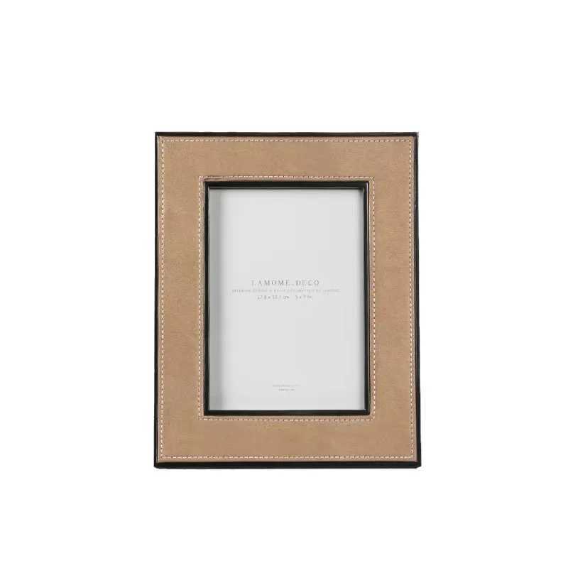Modern Luxury Leather Photo Frame Home Decoration Item L251110 H260306