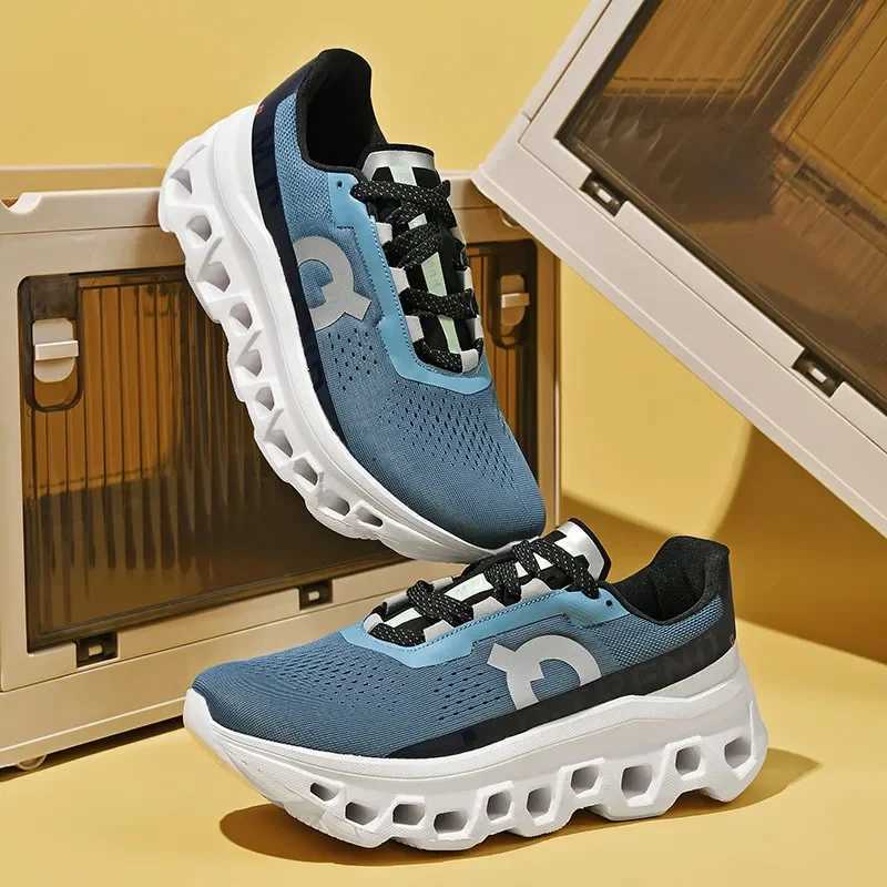 Fashionable casual breathable mesh mens shoes fashionable shock-absorbing running shoes sports and trendy shoesC250411