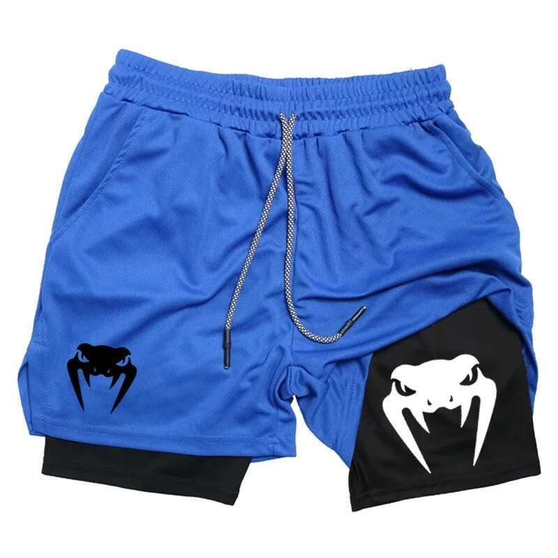 Tight shorts men's summer gym carnival running training sports mesh breathable shorts