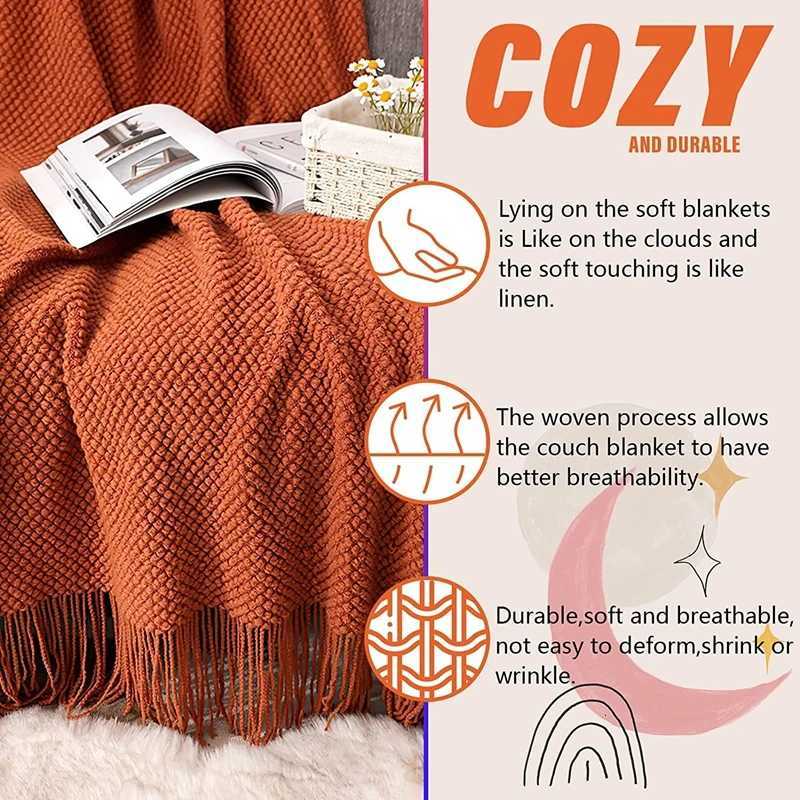 Nordic Christmas Blanket For Bed Sofa Decoration Cover Light Luxury Throw Blanket Bedspread Knitted Shawl Soft Leisure Bed Cover C251111