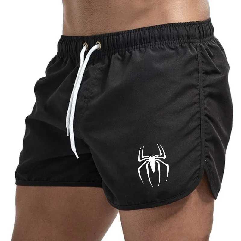 Mens Beach Pants Summer Swimming Gym Pants Quick Drying Swimming Mens Surfing Leisure Day Shorts 2025W250410