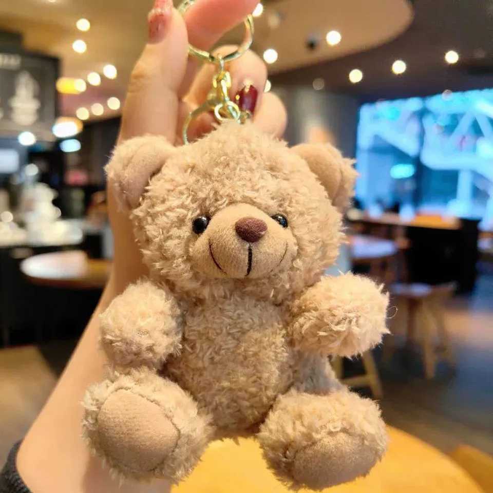 Yupsk Cute Bear Cartoon Keychain Plush Doll Car Keychain Female Girl Bag Pendant Jewelry Gift Wholesale W250411