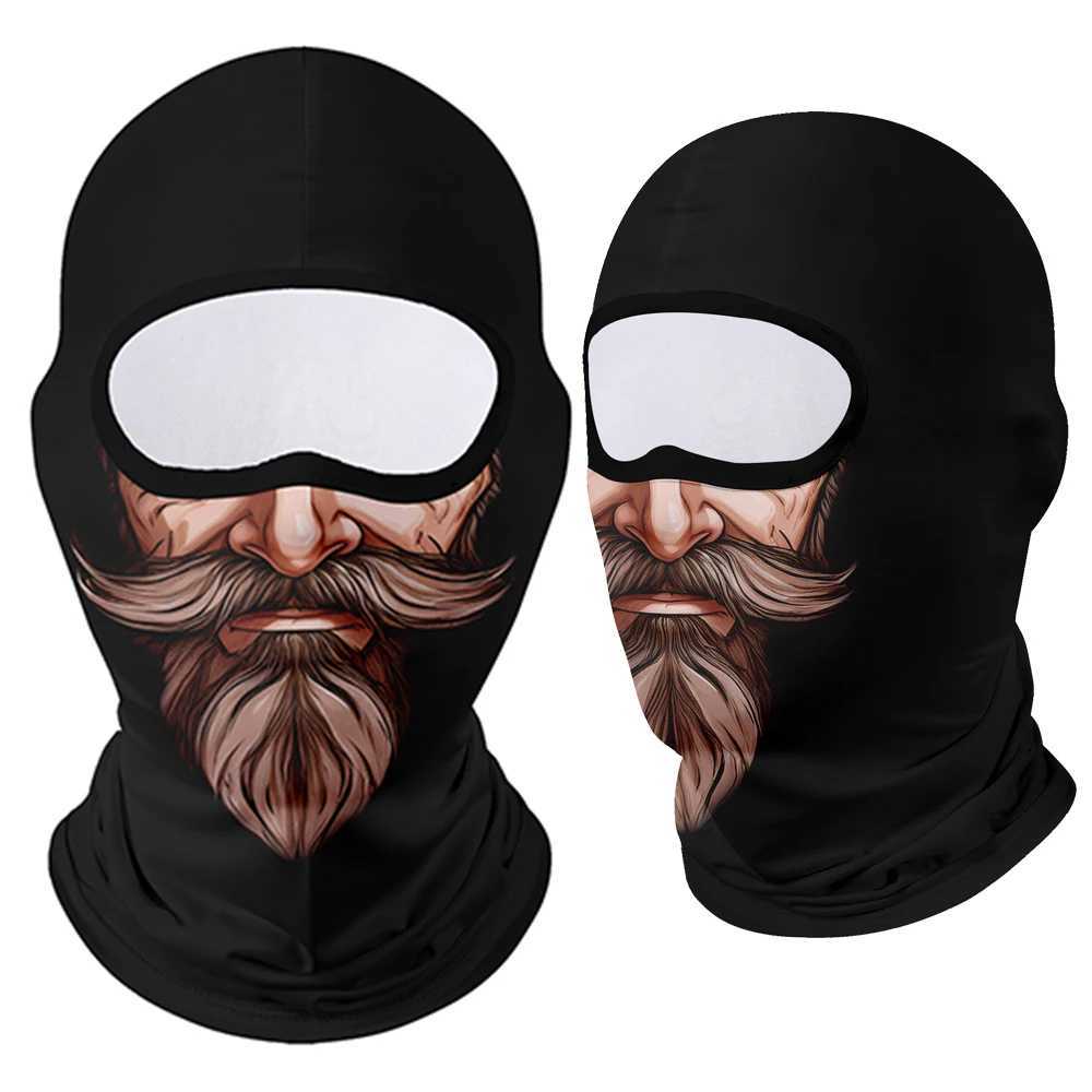 Outdoors Sunscreen Balaclava Icethread Full Face Scarf Mask For Motorcycle Fishing Face Cover Cap Bicycle Cycling Headgear S251110