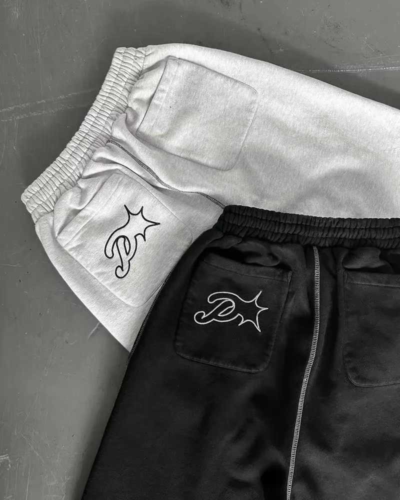 Street wear Protect Fashion Letter Embroidered Loose Sports Pants for Men and Women Y2K Harajuku Hip Hop Gothic Casual Clown PantsXJ250410