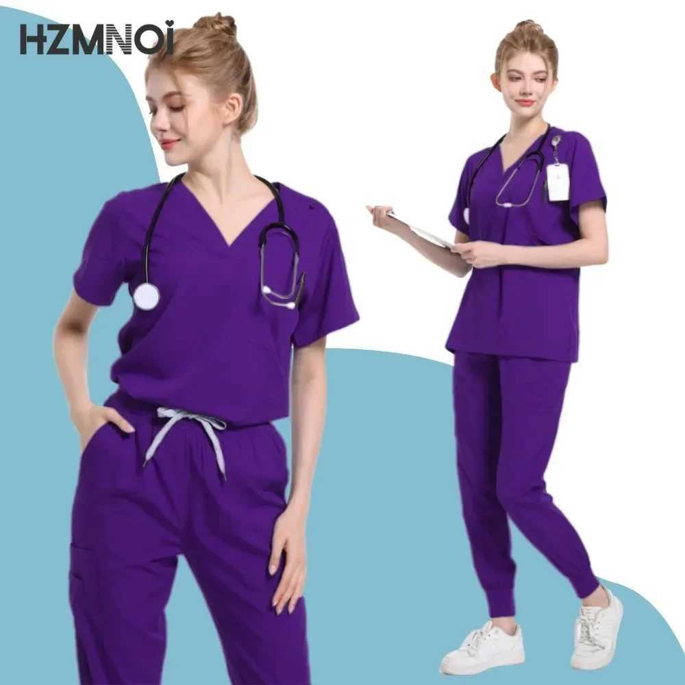 Nurses Dress Separate Set Womens Oral Dental Surgery Cosmetic Plastic Surgery Hospital Doctors Uniform Nurse Uniform X250410