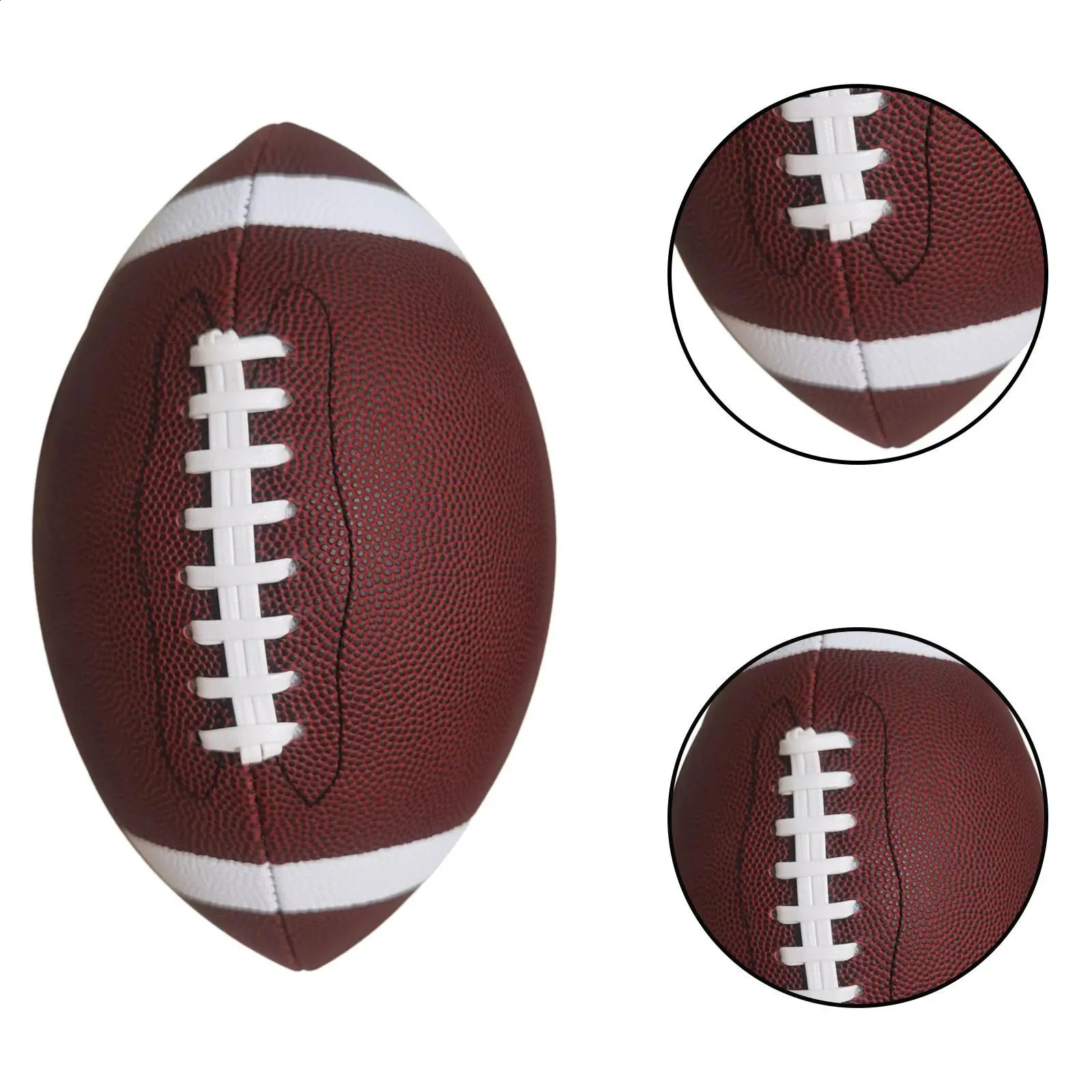American Football Official Football Versatile Lightweight Equipment Rugby Ball Competition Ball for Outdoor Indoor Sports 250410