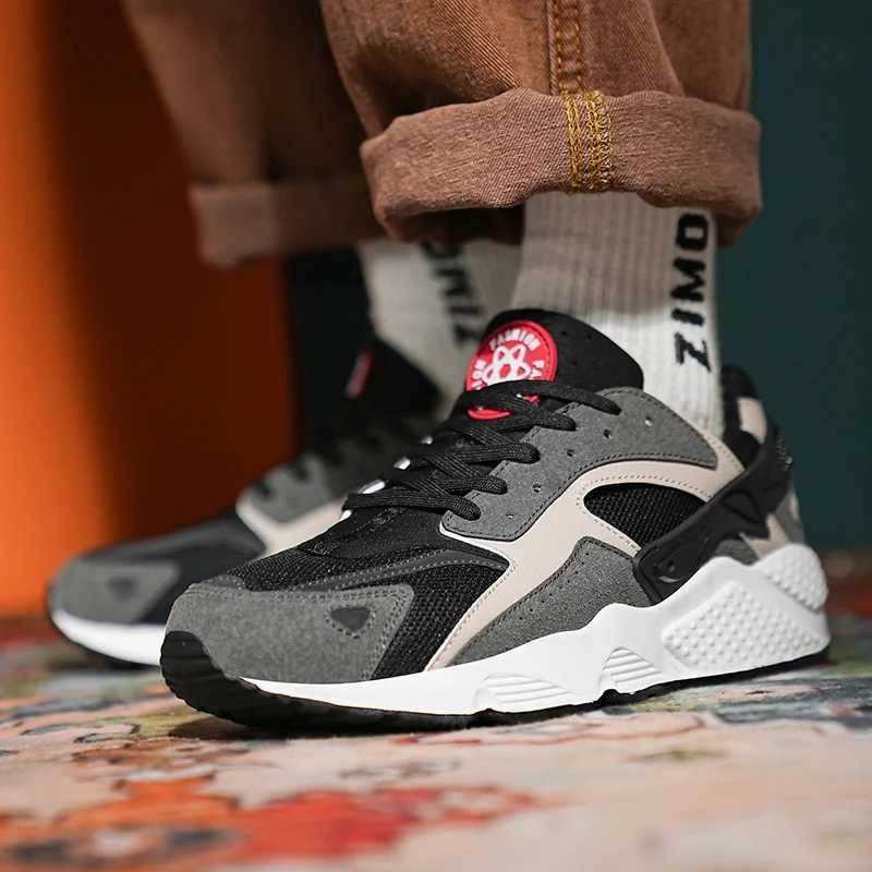 Mens sports shoes mens casual shoes running shoes anti slip tennis shoes breathable outdoor fashion sports shoes M250411