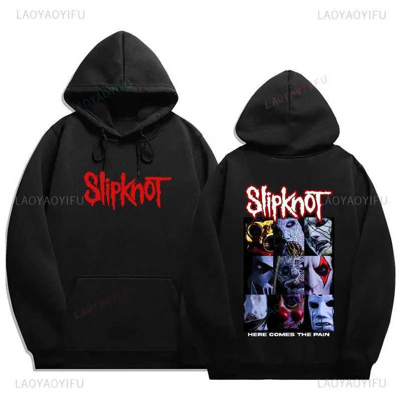 Mens New Style Slipknots Music Metal Rock Band Women Men Hoodie Sweatshirts Novelty Trend Clothes Hoody Winter Pullovers M251111