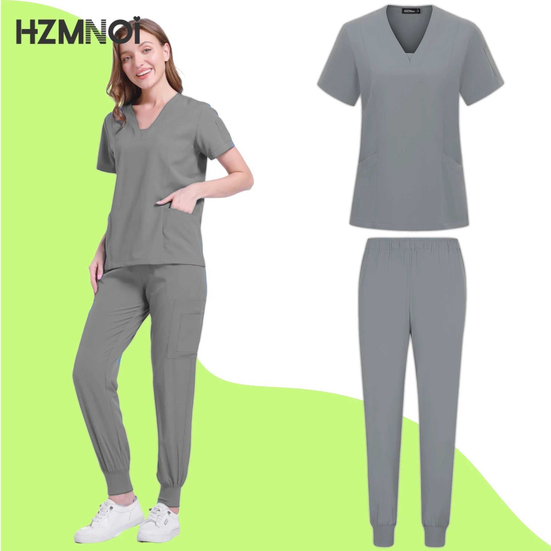 Multilcolors Hospital Medical Scrub Suits Uniform Women Men Scrubs Set Beauty Work Clothes Nurse Accessories Dental Surgery Suit X250410