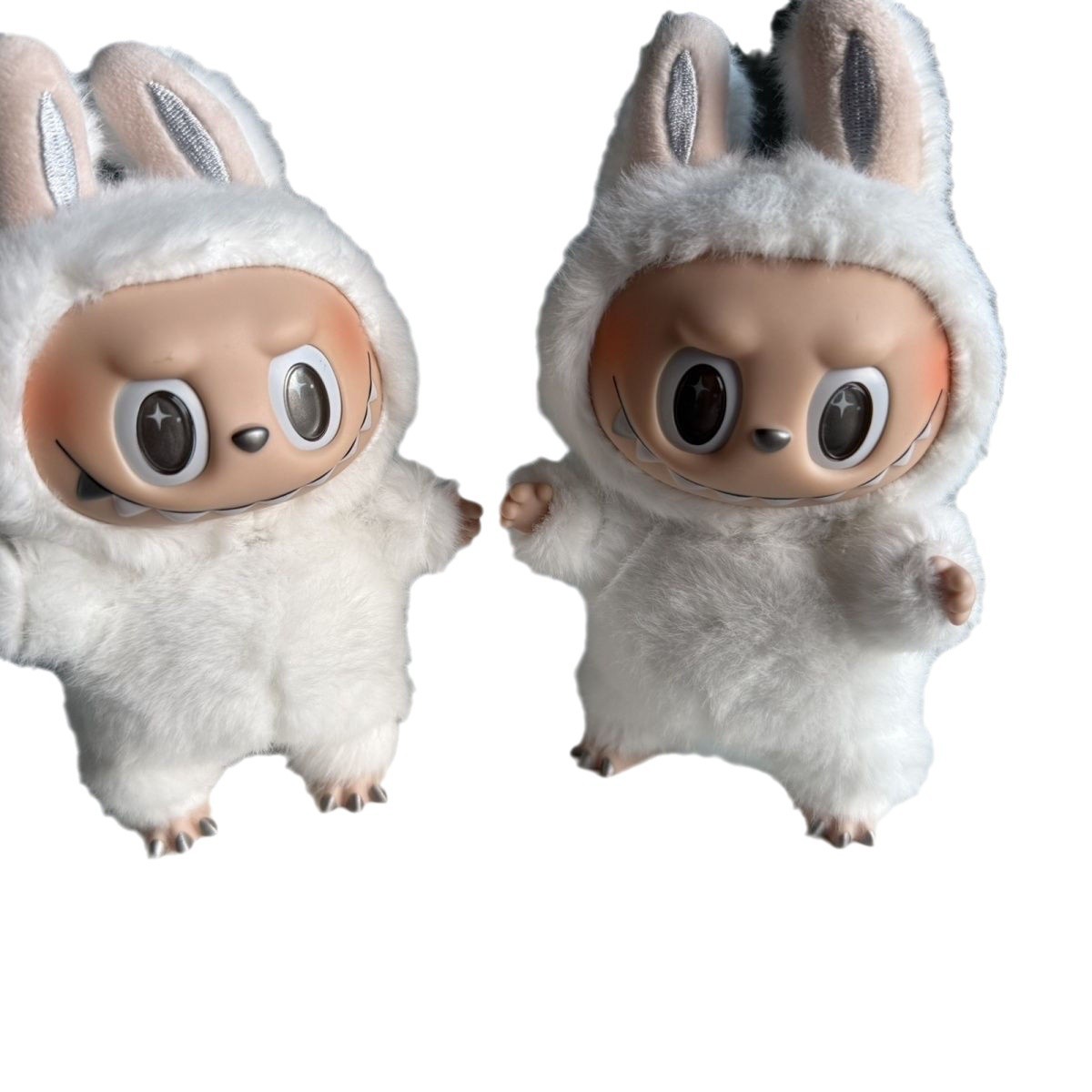 Free shipping 2025 New Arrival Monster Labubu Series Replica Chinese Panda Creative Handmade Change Dolls Ornaments Desktop Kid Birthday Gifts