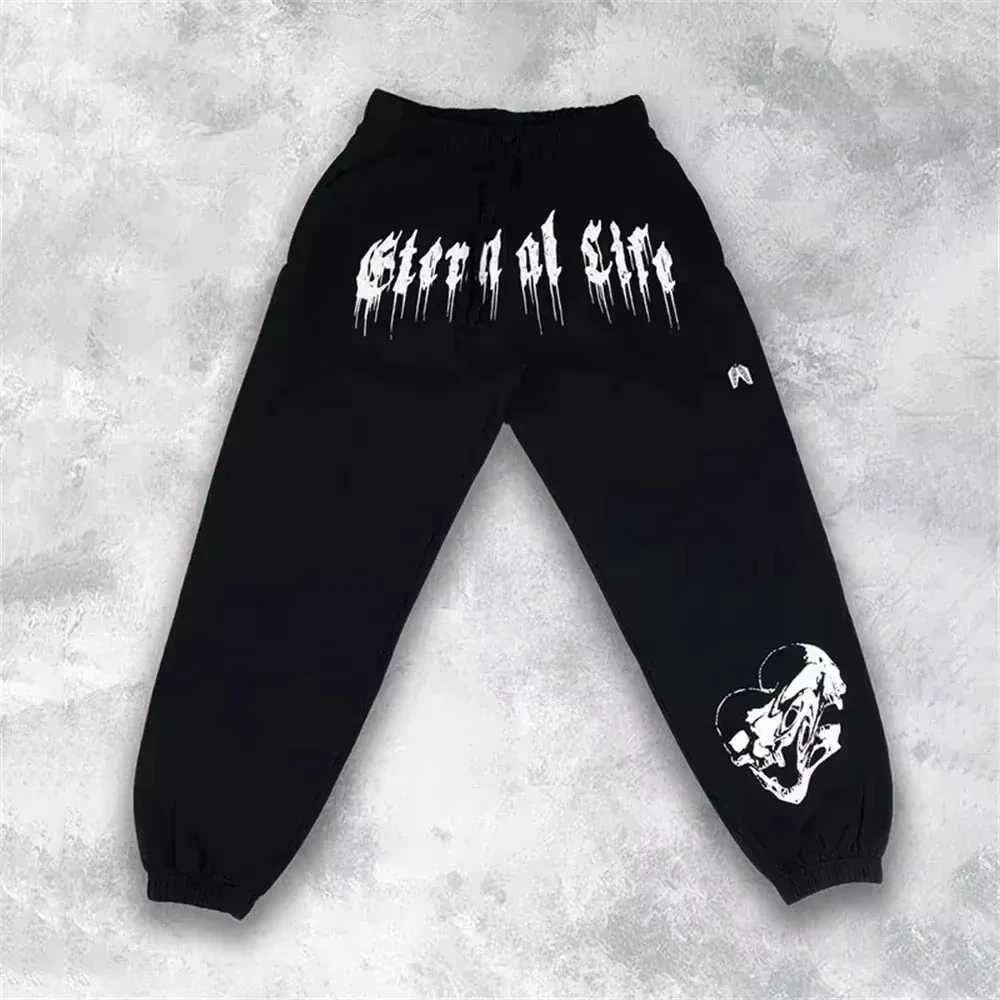 New Mens Eternal Life Sports Pants Gym Fitness Sports Pants Bodybuilders Sports PantsXJ250410