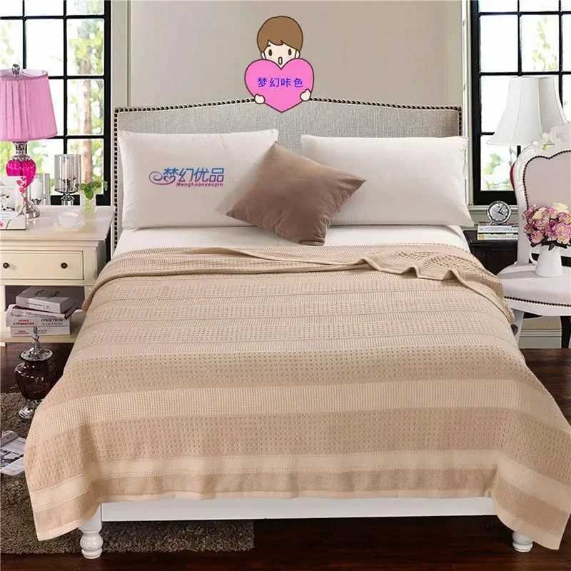 Jacquard Cotton Towel Thread Blanket for Adults Kids Soft Breathable Bedspread Bedclothes Summer Throw Blankets on Sofa/Bed C251111