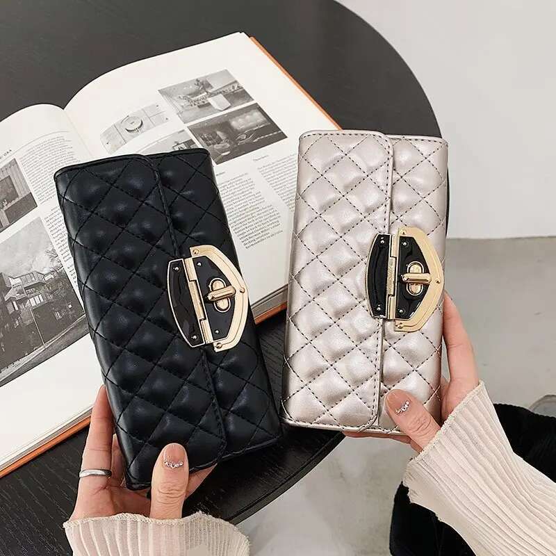 2025 New Women's Wallet Leather Coin Fashion Wallet High Quality Designer Women's Money Bag Women's Wallet Long Handbag