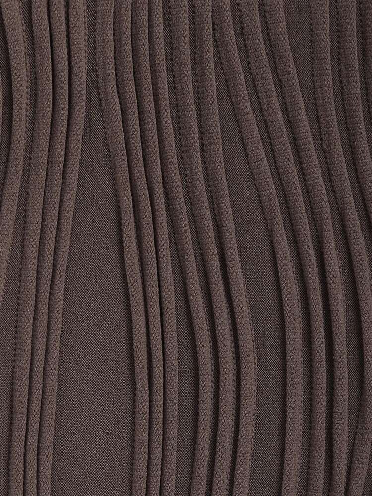 ZAFUL women swimwear Textured High Cut Bikini Swimwear