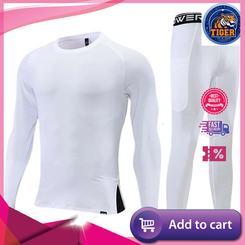 Ddmytiger China Domestic Men Adults Kids GYM Suit Fiess Running Hiking Skiing Tight Sets Children Sport Basketball Football Long Shirt Leggings Pants 
