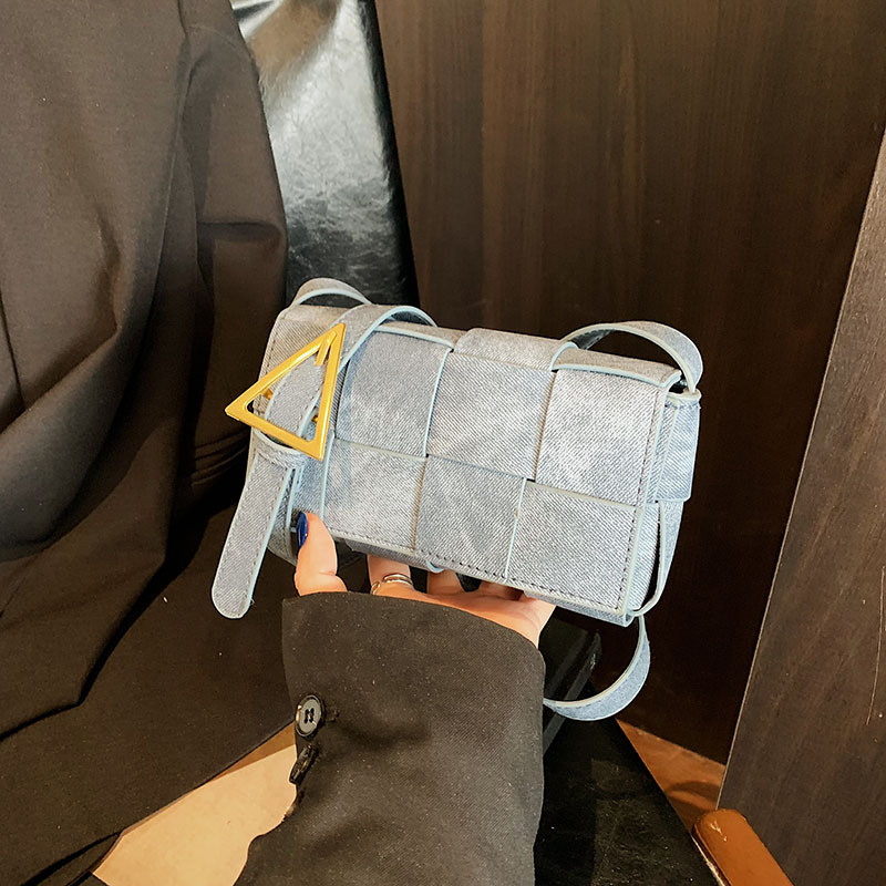 Niche Design Fashion Small Square Bag new Style Trendy Simple Tofu Shoulder Bag Casual Versatile Retro Crossbody