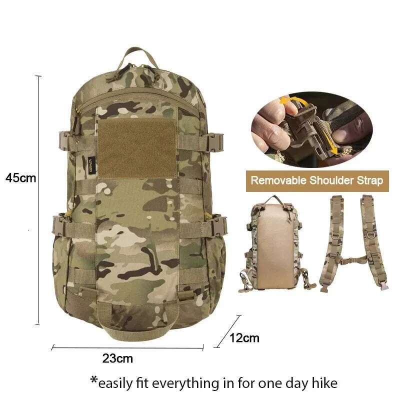 Tactical Cycg Backpack Camping Travel For Men Camouflage Riding Outdoor Molle Daypack Laptop Hiking Hunting Fishing Bag