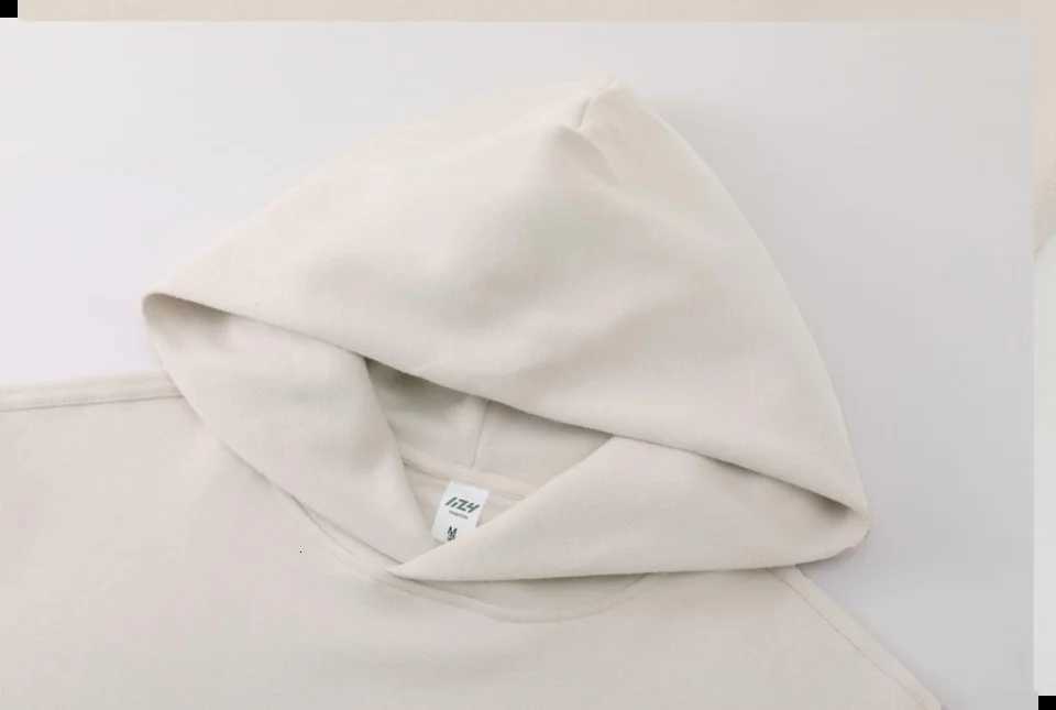 POD customization Fashionable loose cotton hooded sweatshirt for men and women customized printed embroidered spring and autumn clothT251112