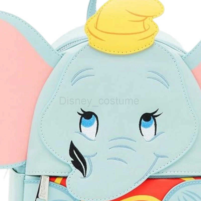 Disney Loungefly 3 Styles Figure Dumbo Mini Rucksack Wallet Set 80th Anniversary Edition Dont Just Fly Mini Backpack Light Blue Pink X250412