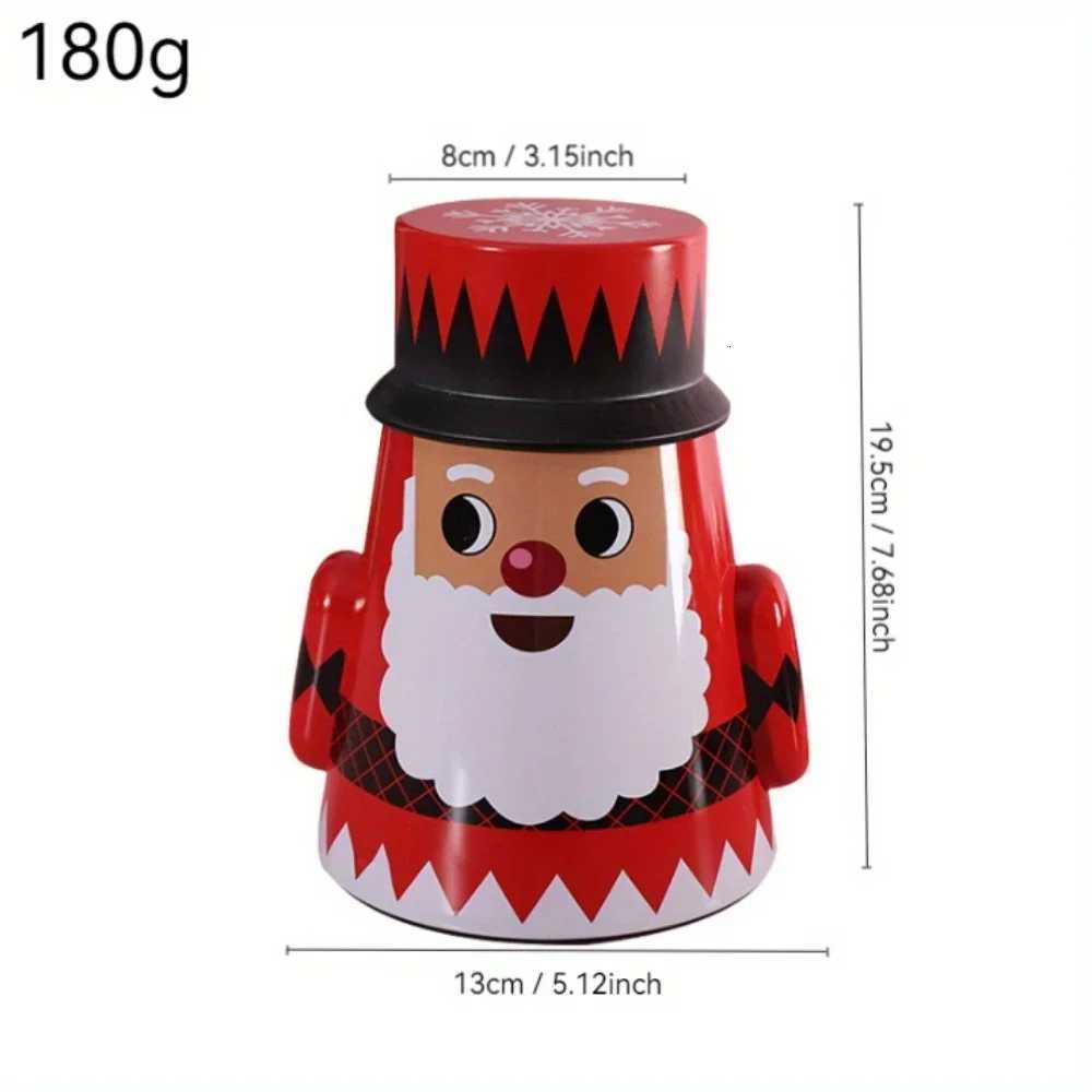 Christmas Christmas Cookie Tins with Lids for Gift Giving Small Xmas Tin Containers Round Metal Christmas Tins Empty Cookie Jar Y251112