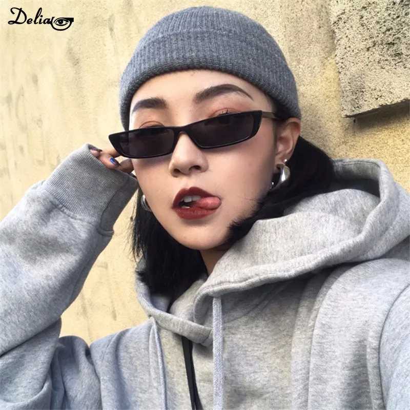 1PC Small Rectangle Sunglasses Women Retro Brand Designer Sun Glasses Vintage Square Narrow Frame Eyewear Female UV400 Shades Z250411