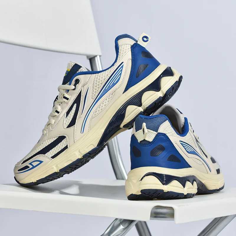 2025 New Men Sports Running Shoes Casual Marathon Breathable Lightweight Wens Cfortable Athletic Nonskid Walking Sneakers Z250411