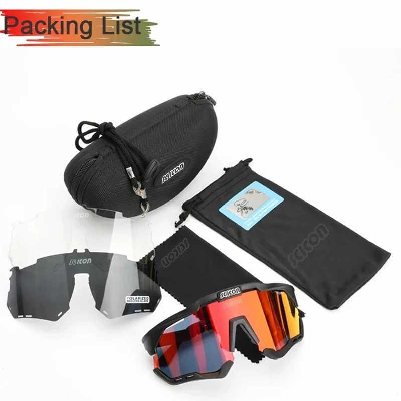 Polarized Cycling Glasses UV400 mens and womens outdoor sports bicycle sunglasses road MTB bicycle glassesC250411