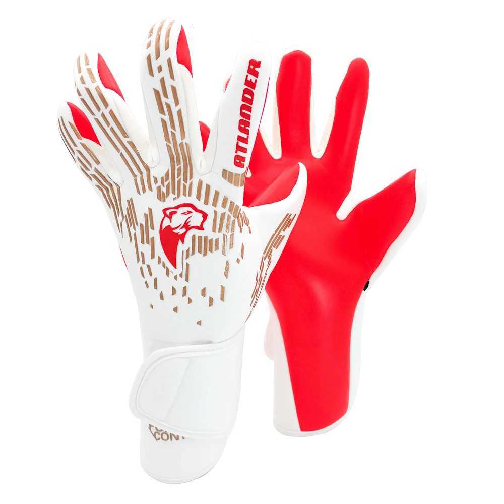 Goalkeeper Gloves Latex Football Wrist Strap Kids Adults Anti-Slip High Quality Soccer Strong Grip Match Training Goalie GloveW251112