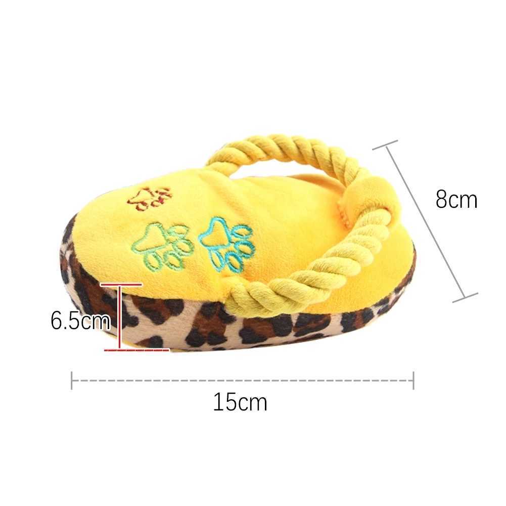 Interesting pet dog toy plush slider biting chicken leg shoe shape small and medium-sized dog outdoor training cat relieves anxiety Z250412