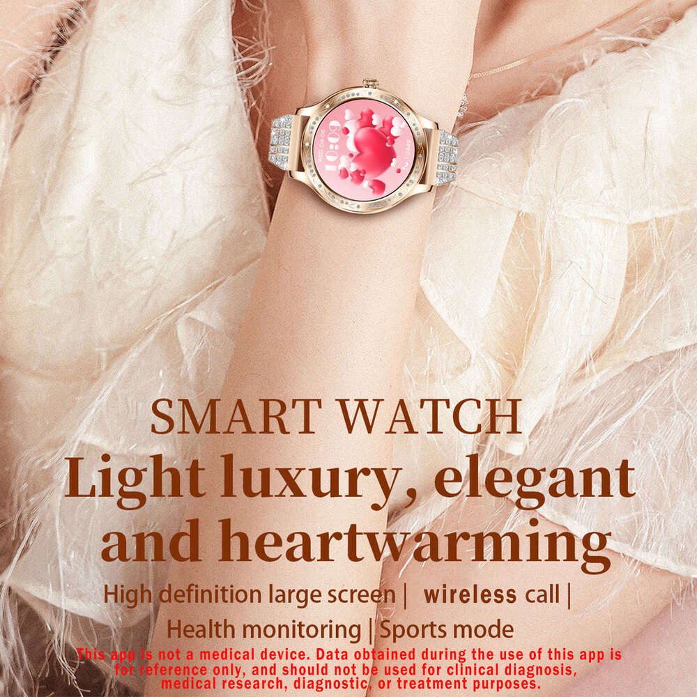 Smart Watch Women Answer/Make Call/Information Notification, HD Screen Smartwatch with Different Band, Fitness Tracker/Mutilple Sport Modes/Sleep