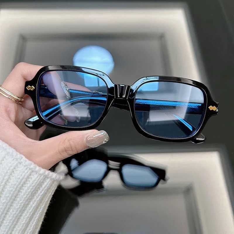 Square Vintage Sunglasses Women Brand Designer Mirror Sun Glasses Female Fashion Outdoors Driving Big Frame Z250411