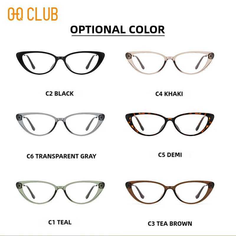O-Q CLUB Womens Grade Glasses Men Optical Lenses Transparent Eyepieces for Reading Lunettes Myopia Eyeglasses Photochromic Lens Z250411