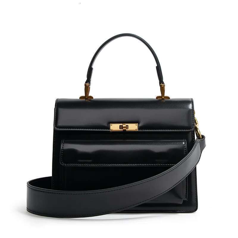 2024 Hot Sale Shiny Patent Leather Women Shoulder Crossbody Female Commute Handbags High Quality Ladies Small Tote Bag
