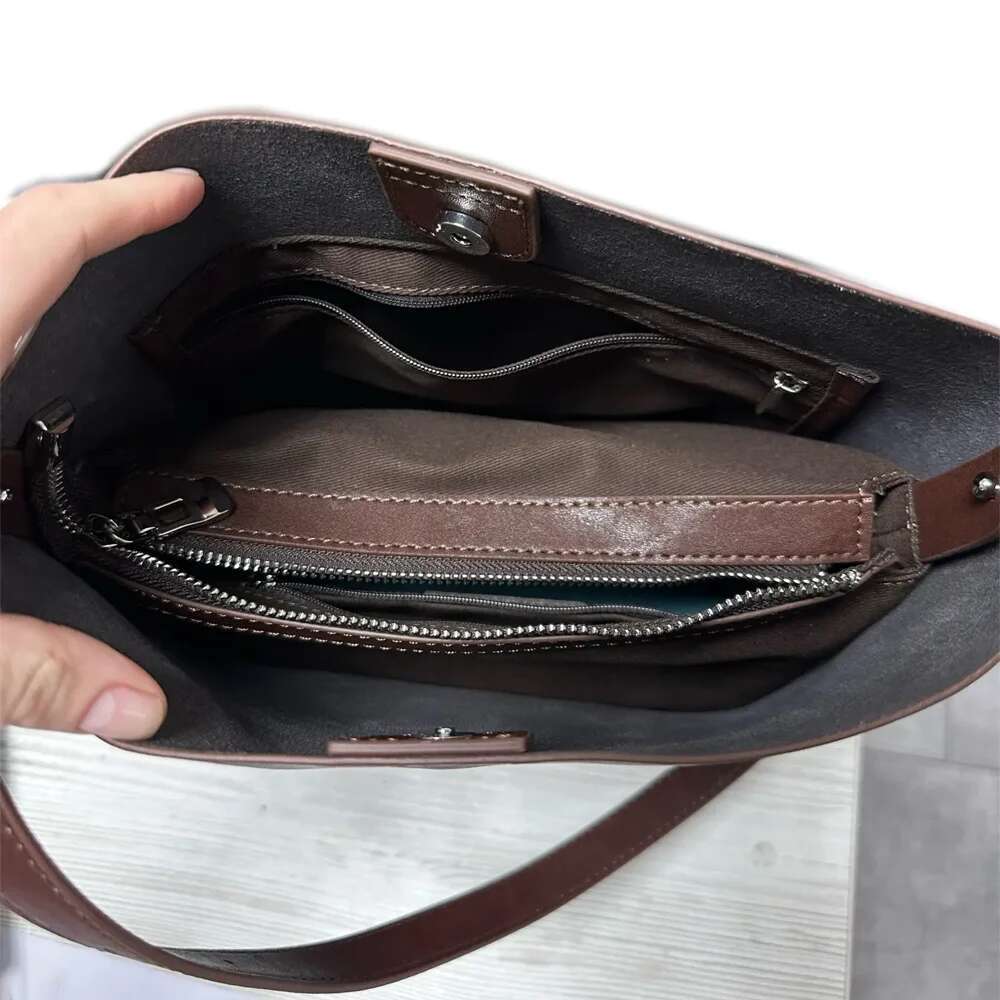 Designer Bag Women's Cowhide Genuine Leather Ladies High Quality Designer Handbag Fashion Crossbody Bags Female Shoulder Bag Lady
