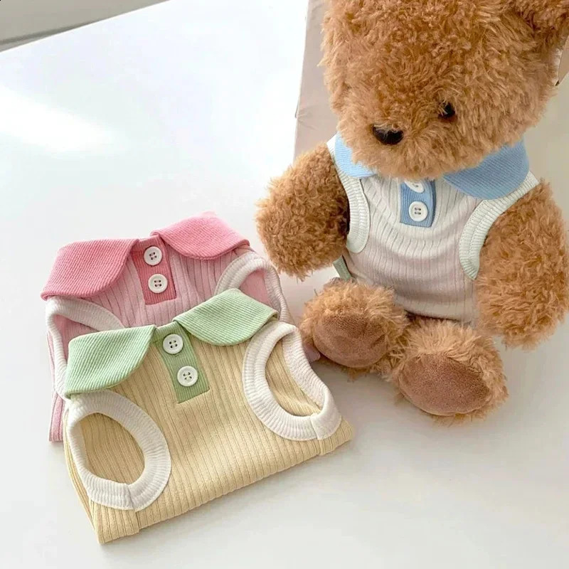 Summer Dog T-shirt Thin Dog Clothes for Small Medium Dogs Breathable Puppy Clothes Chihuahua Clothing Dog Accessories 250407