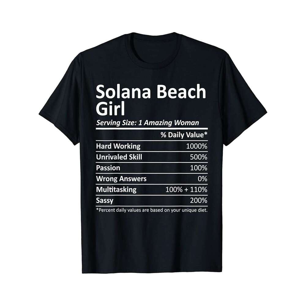Designer T shirt Soledad California Sunset Palm Trees Beach Retro 100% cotton, short sleeve, Wrinkle resistant, Casual, comfortable fit - 220g T-shirt