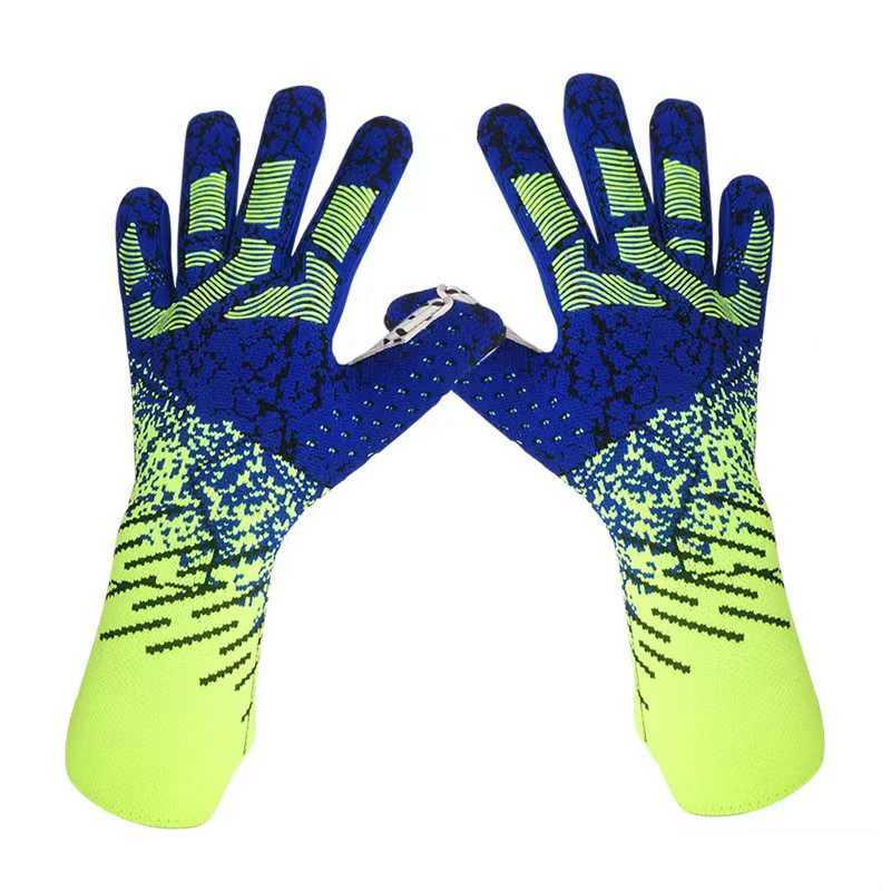 Dongfang Lu Football Goalkeeper Gloves Thick Football Goalkeeper Gloves Adult and Childrens Fingerless Protection Football SetXJ250412