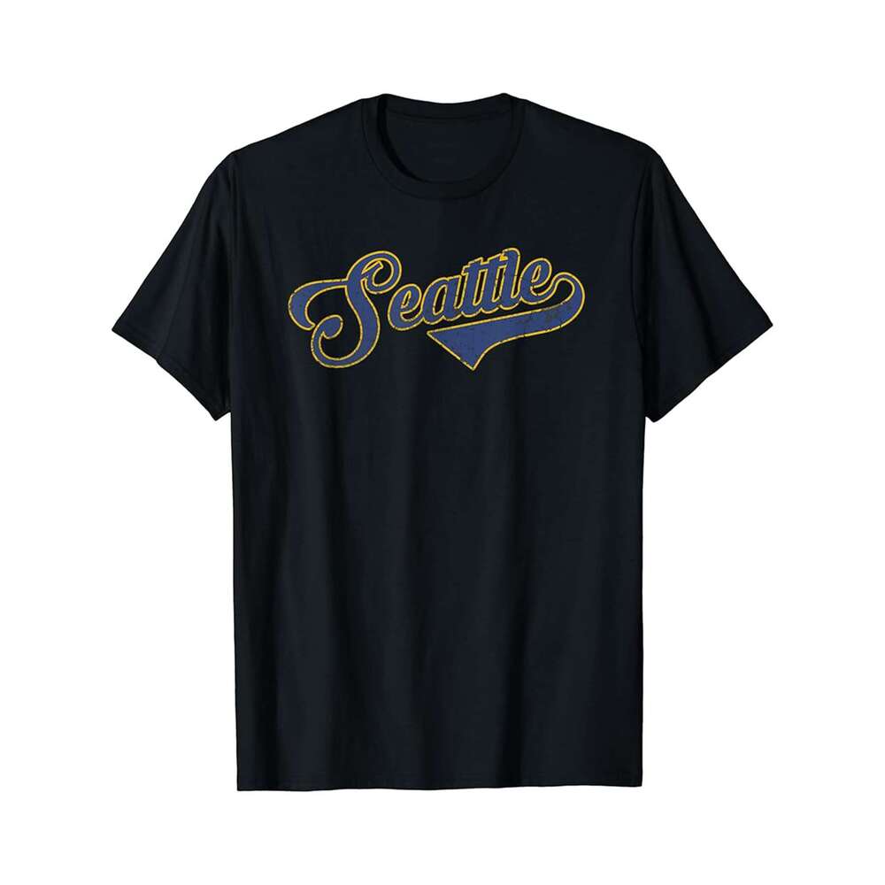 Designer T shirt Seattle Baseball T-Shirt Graphic Tee Men Men S - 6XL - 220g T shits