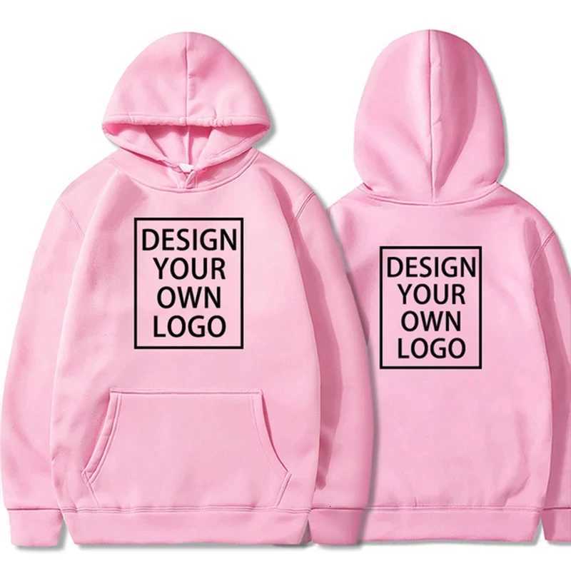 POD customization Customized Men Women Sweatshirt Pullovers Mens Pullovers Custom Hoodie Personalized Badges Custom Top Unisex SweetshirtsT251112