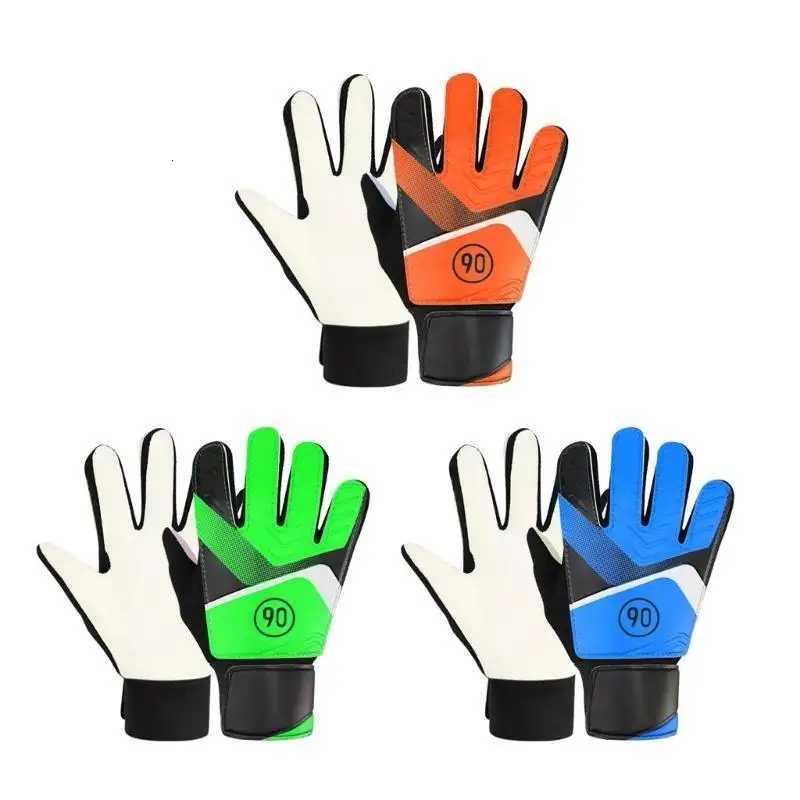 652F Latex Goalkeeper Gloves with Finger Breathable Soccer Goalie Gloves Sports Gift for Kids Youth and AdultW251112