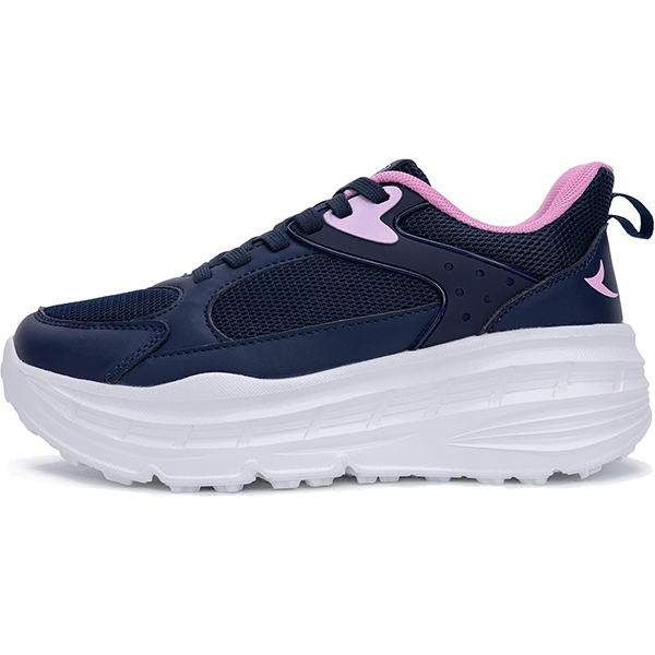 Designer Shoes High Quality Women's Chunky Platform Sneakers Lightweight Walking Lace-up Memory Foam Comfortable Casual Sneakers