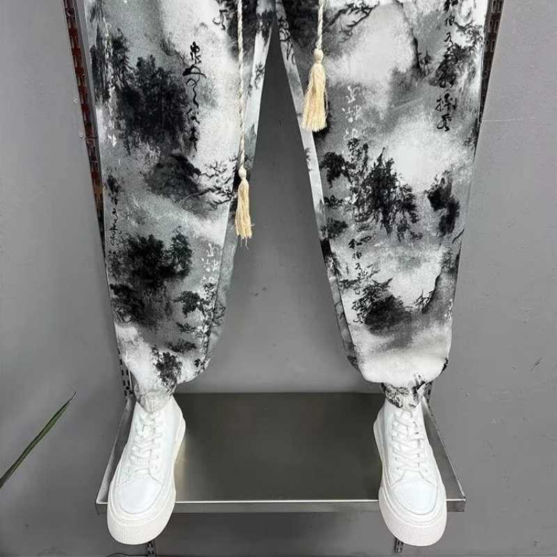 Mens harem pants mens sweatshirts casual pants mens loose pantsXJ250412