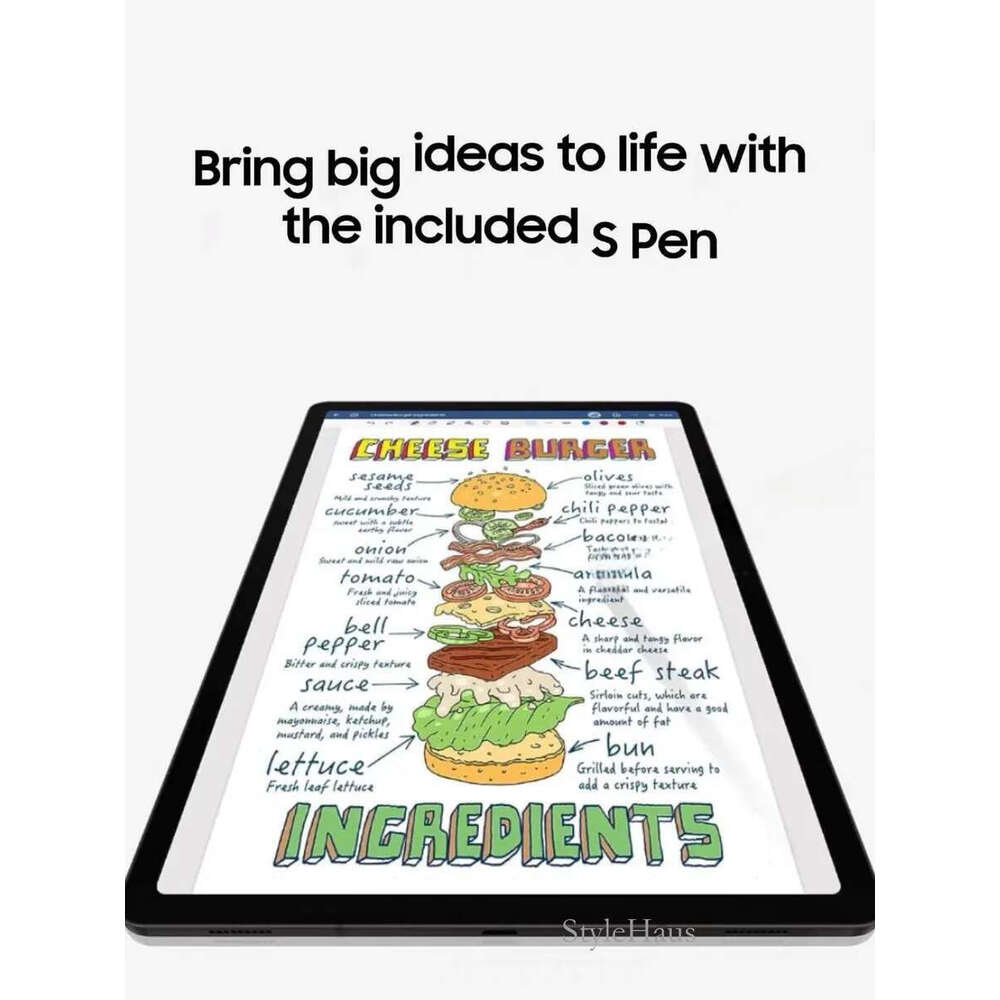 Tablet S10 Ultra 11-inch brand new tablets Android portable smart office phone 2-in-1 card dual standby touch screen can draw handwriting pen English 