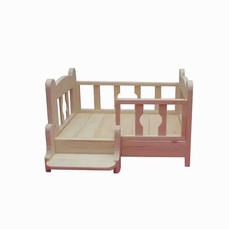 Pet bed small pet bed small dog bed solid wood pet supplies X2504121