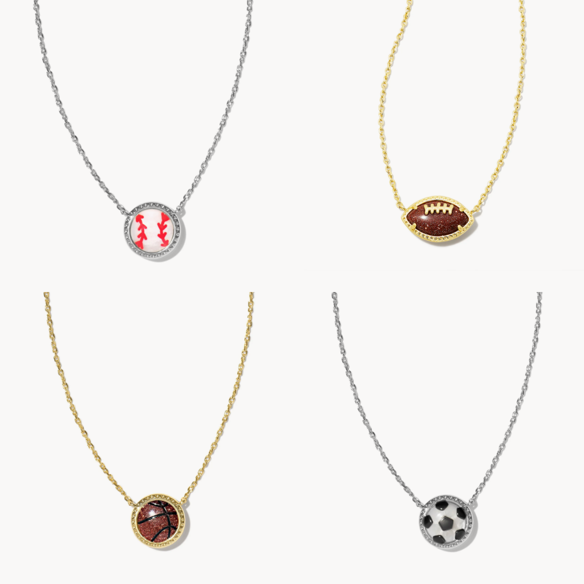 Softball gold short pendant necklace designer for women ks luxury necklaces softball baseball soccer rugby sport plated gold necklaces men designer jewelry dd63