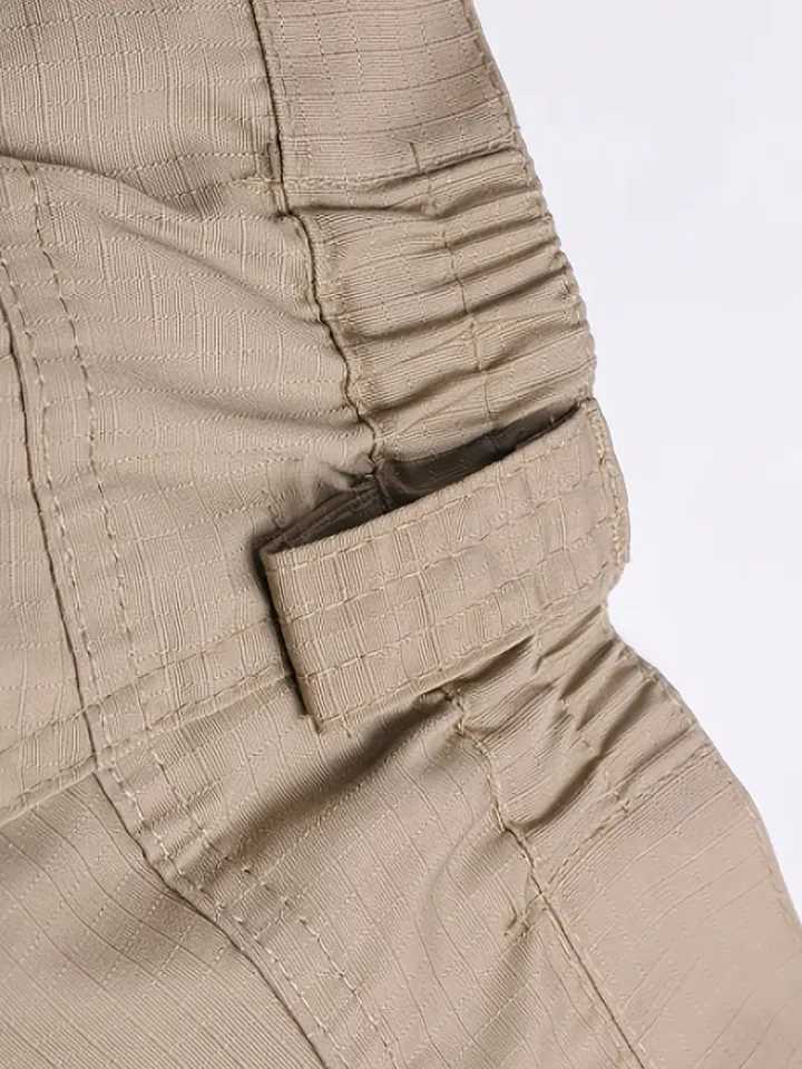 Mens outdoor multifunctional tactical pants multi pocket outdoor hiking pants waterproof wear-resistant W250411