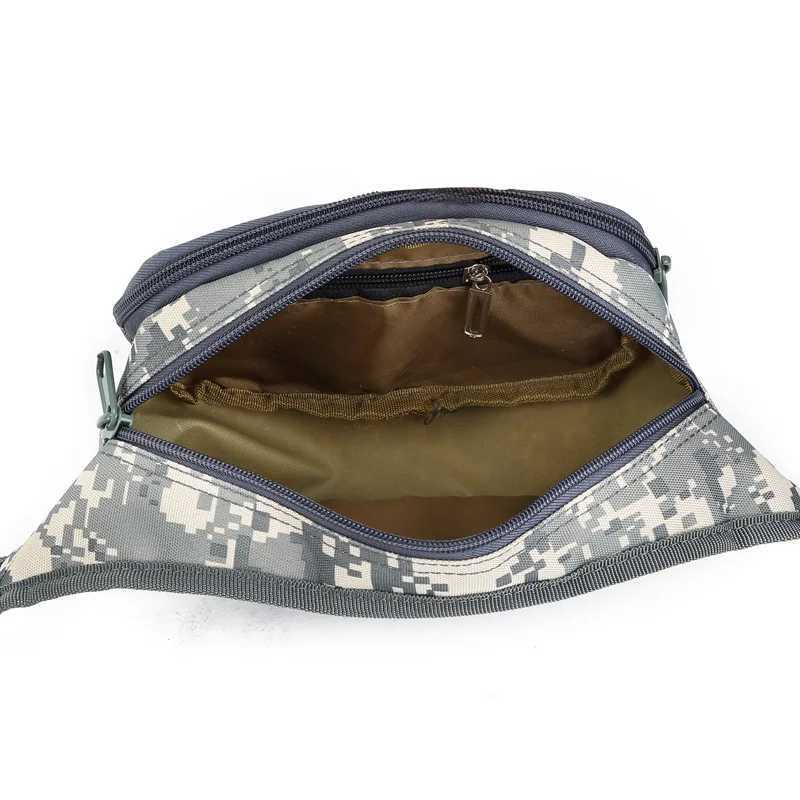 Sports Bags Outdoor Fishing Leisure Waist Bag Camouflage Small Certificate Storage Packs Z250411